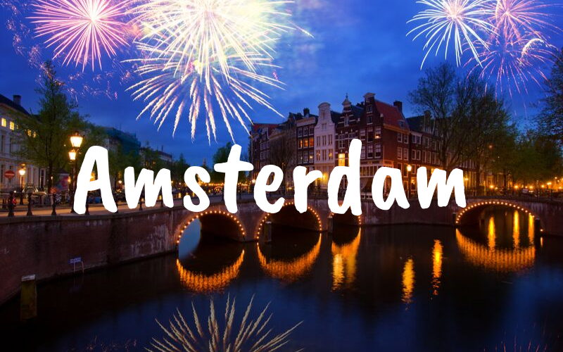 Amsterdam nyårsafton resa